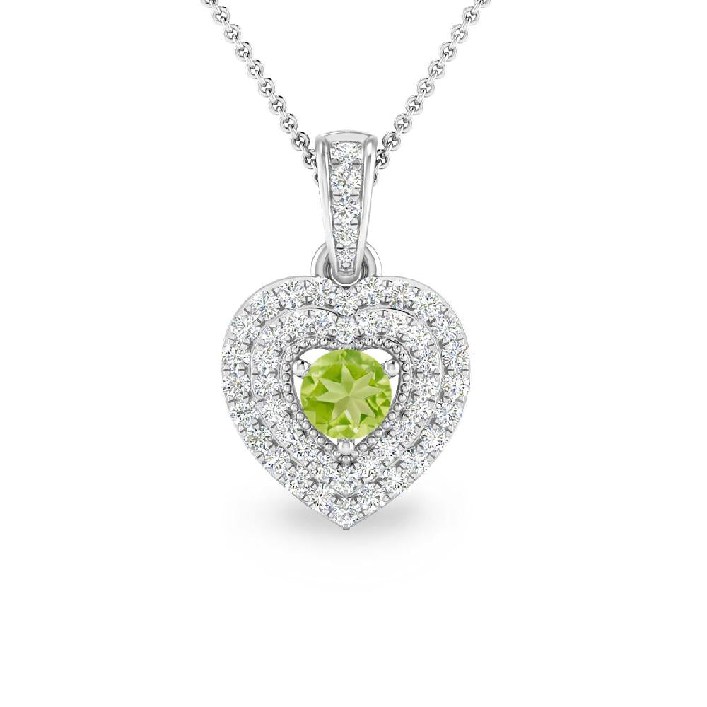 White Gold - Peridot