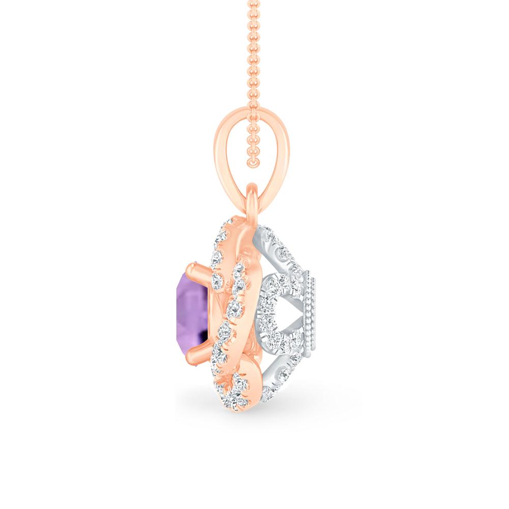 Rose Gold - Amethyst