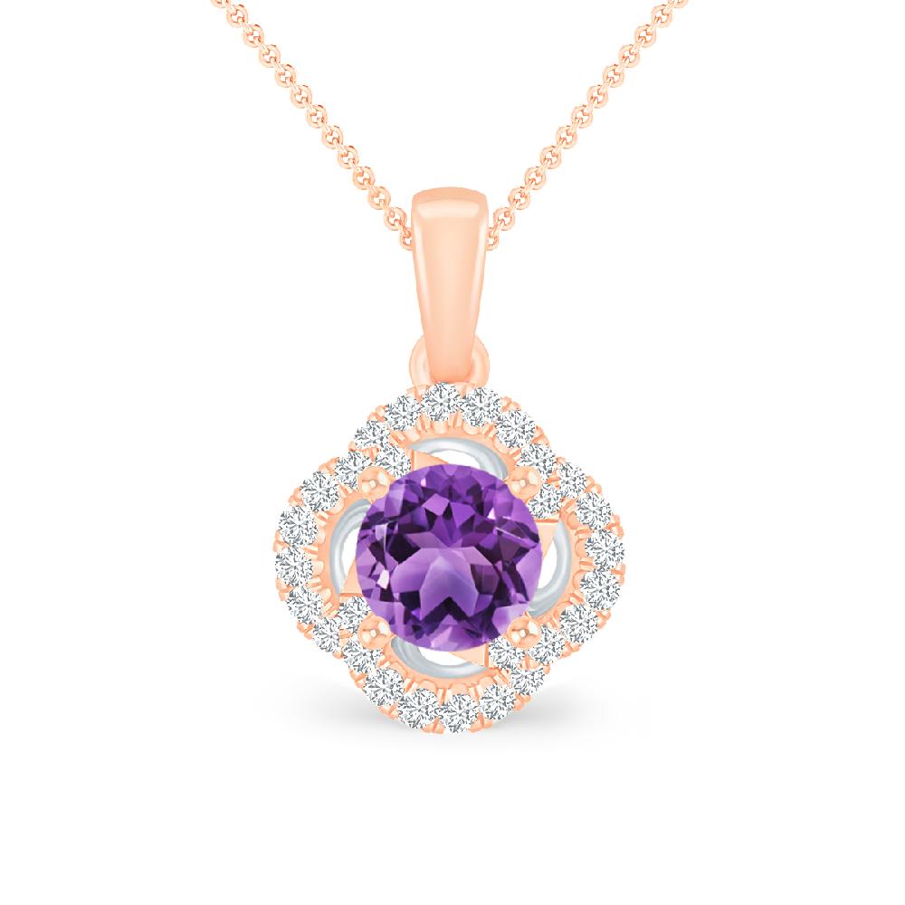 Rose Gold - Amethyst