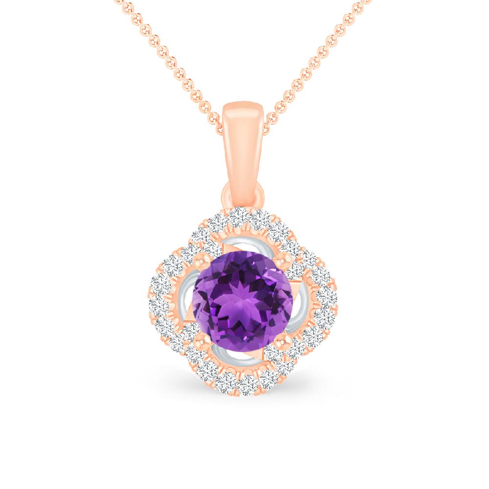 Rose Gold - Amethyst