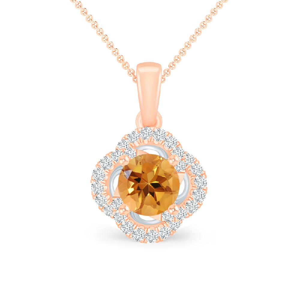 Rose Gold - Citrine