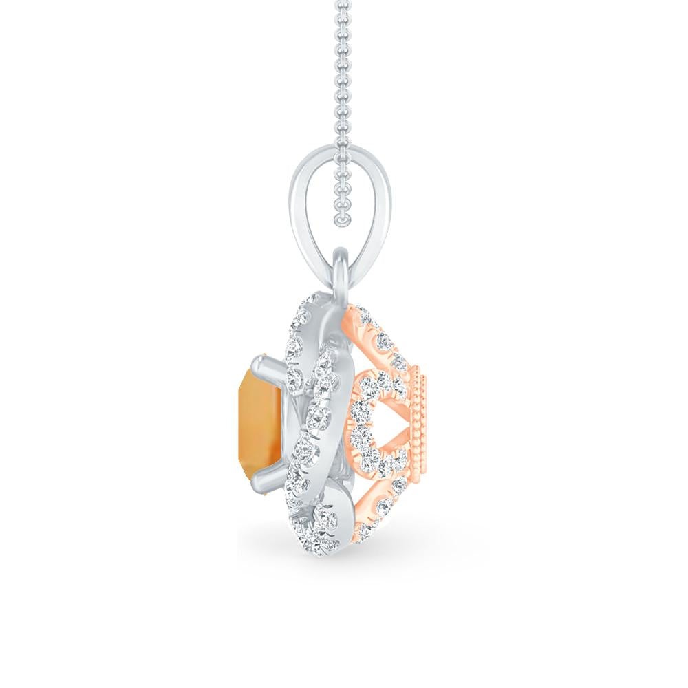 White Gold - Citrine