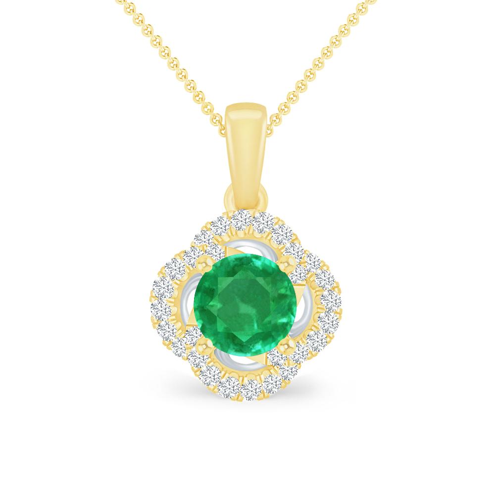 Yellow Gold - Emerald