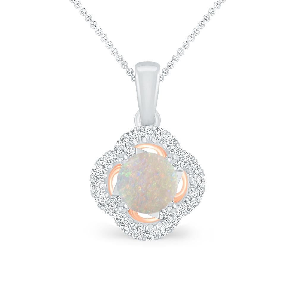 White Gold - Opal