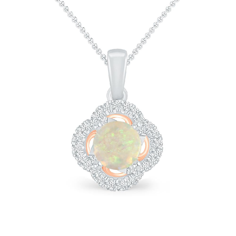 White Gold - Opal