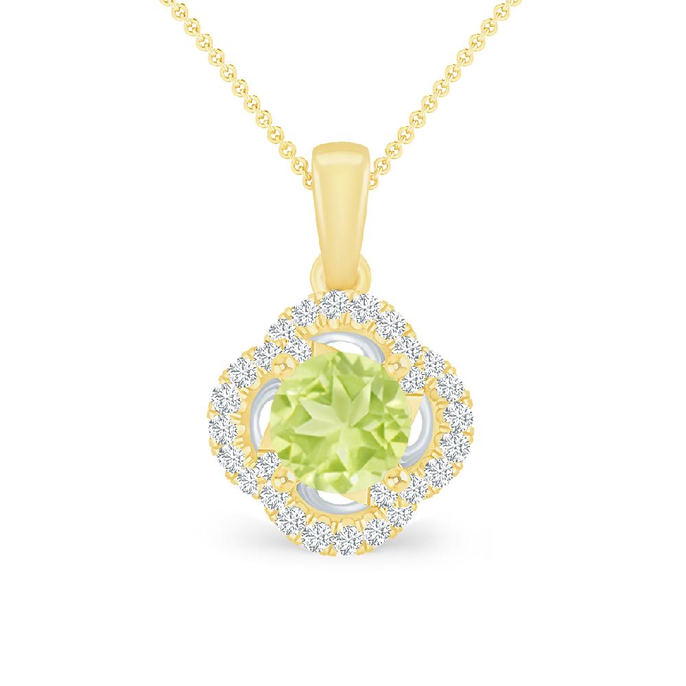 Yellow Gold - Peridot