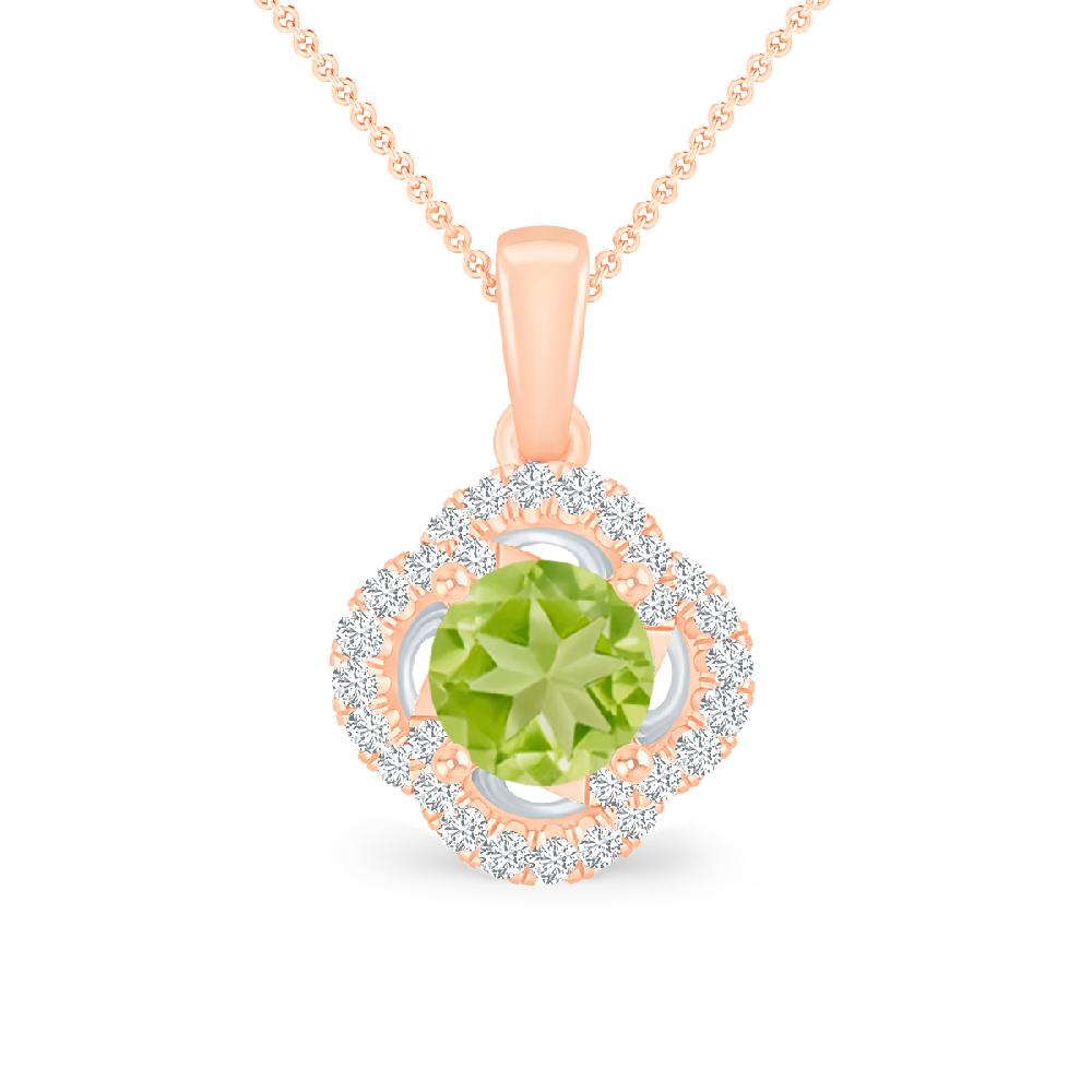 Rose Gold - Peridot