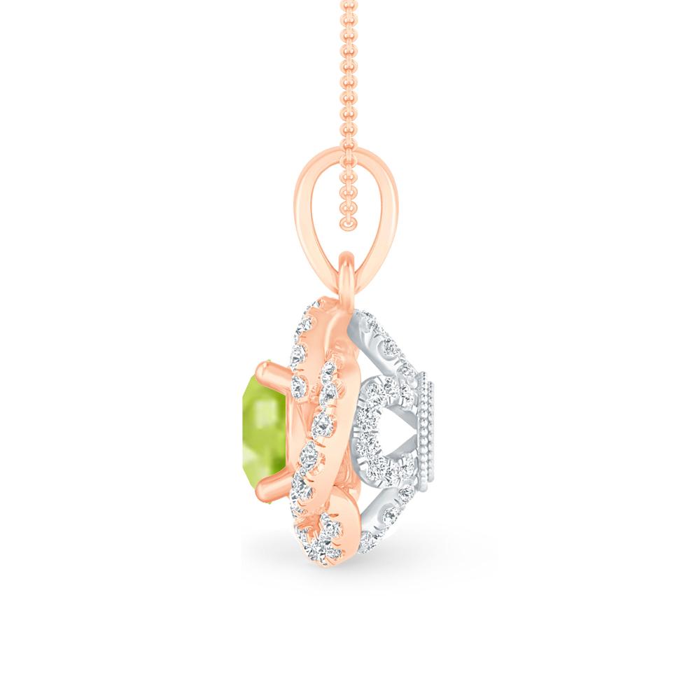 Rose Gold - Peridot