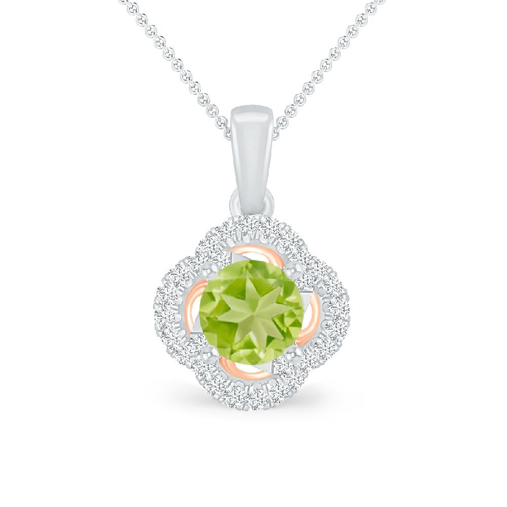 White Gold - Peridot