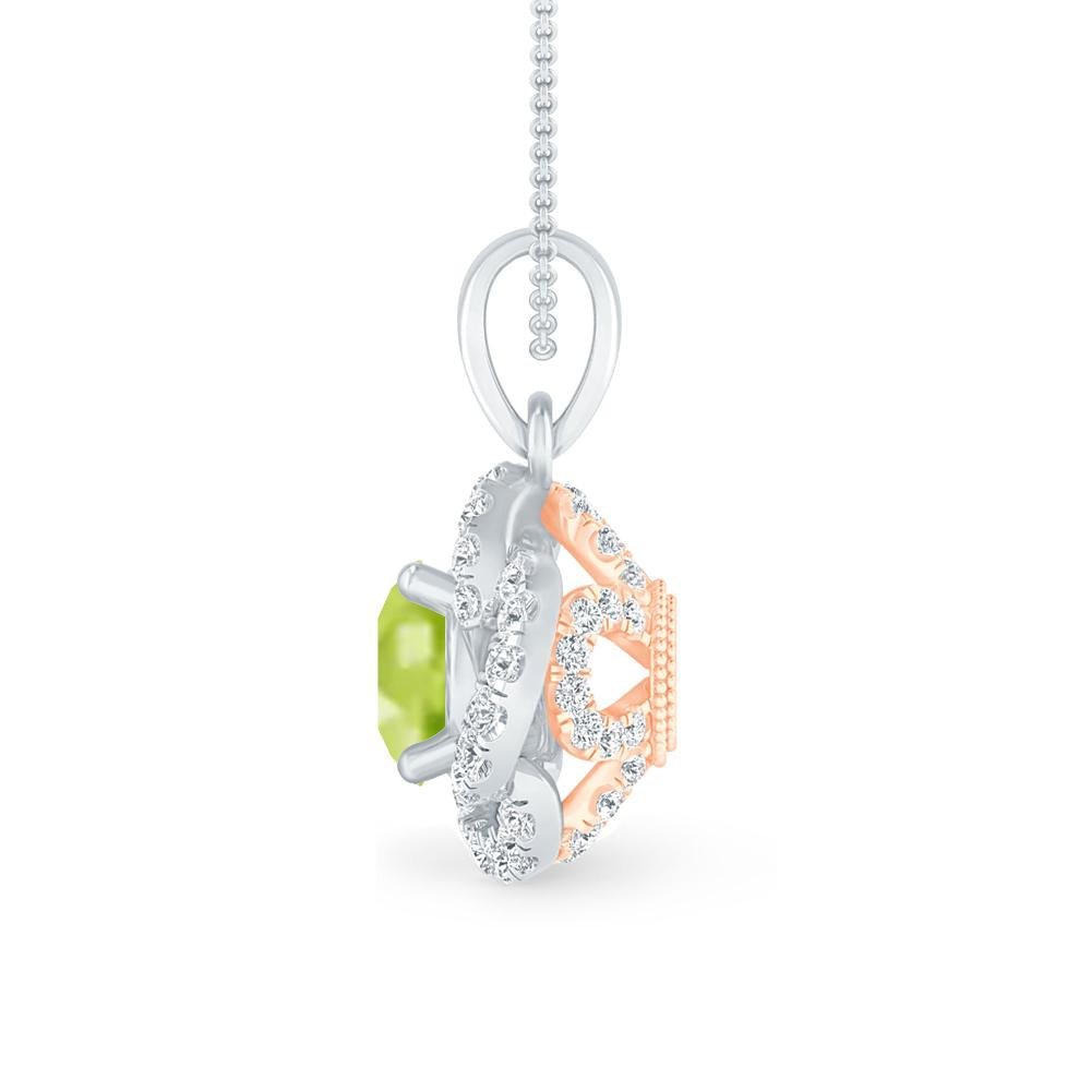 White Gold - Peridot