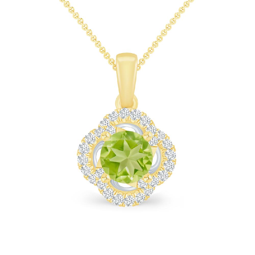 Yellow Gold - Peridot