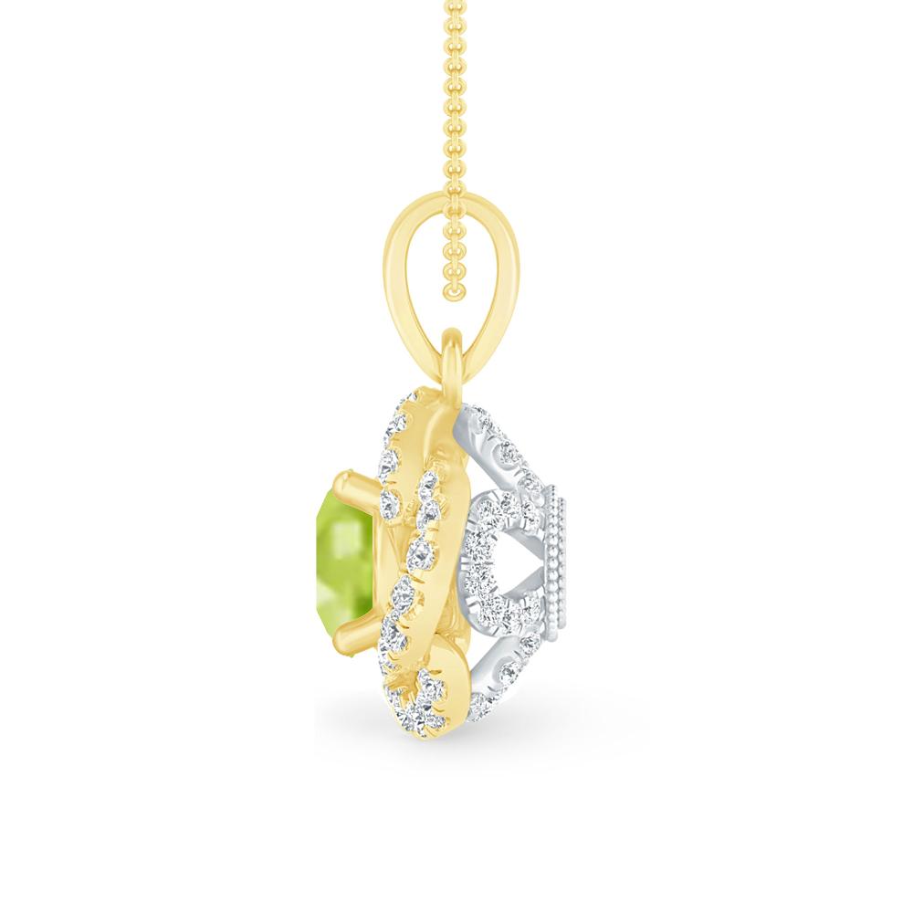 Yellow Gold - Peridot