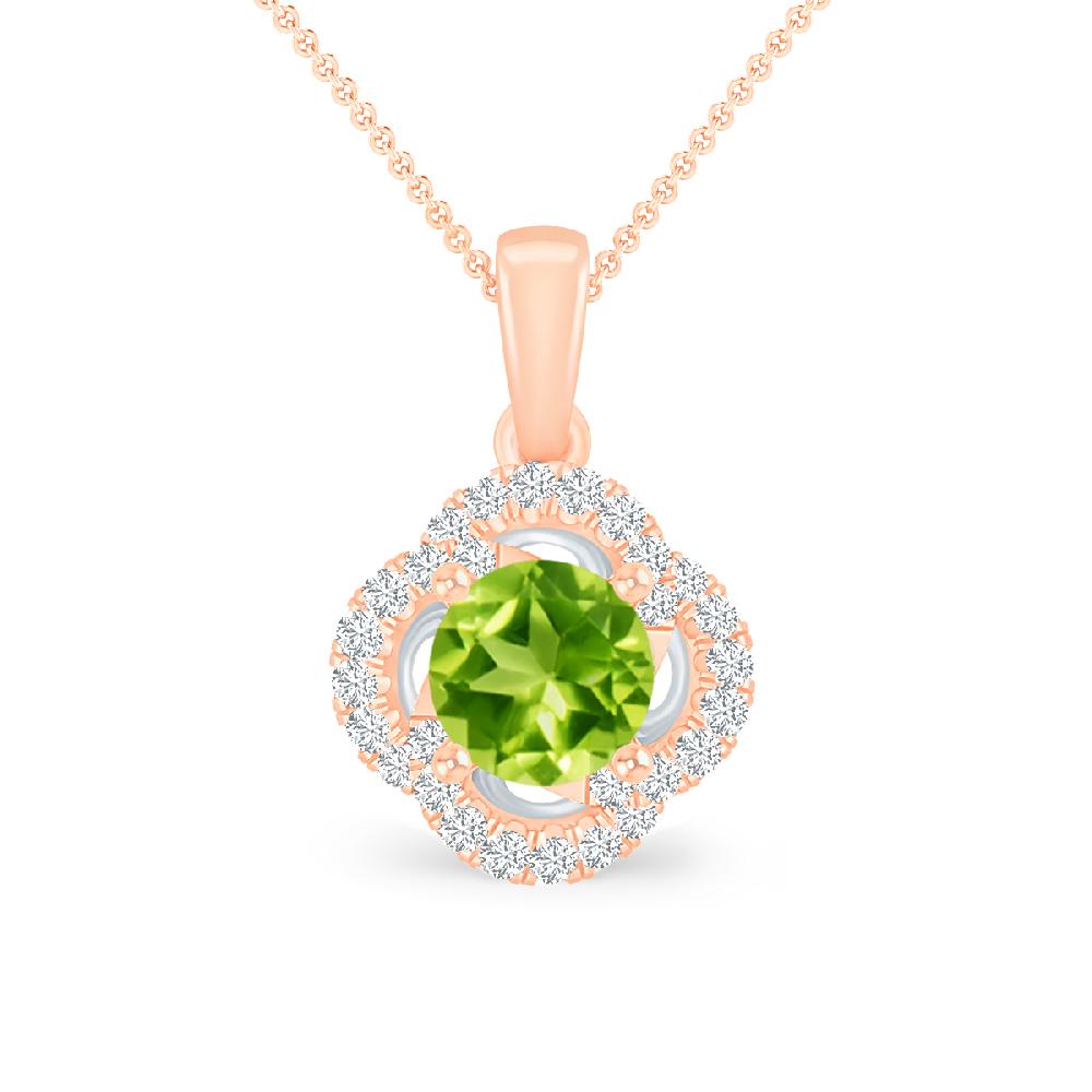 Rose Gold - Peridot