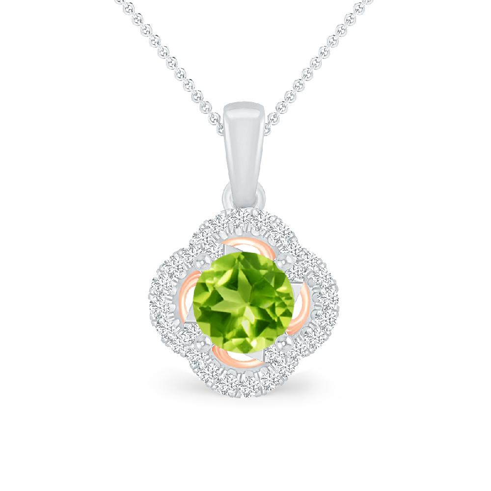 White Gold - Peridot