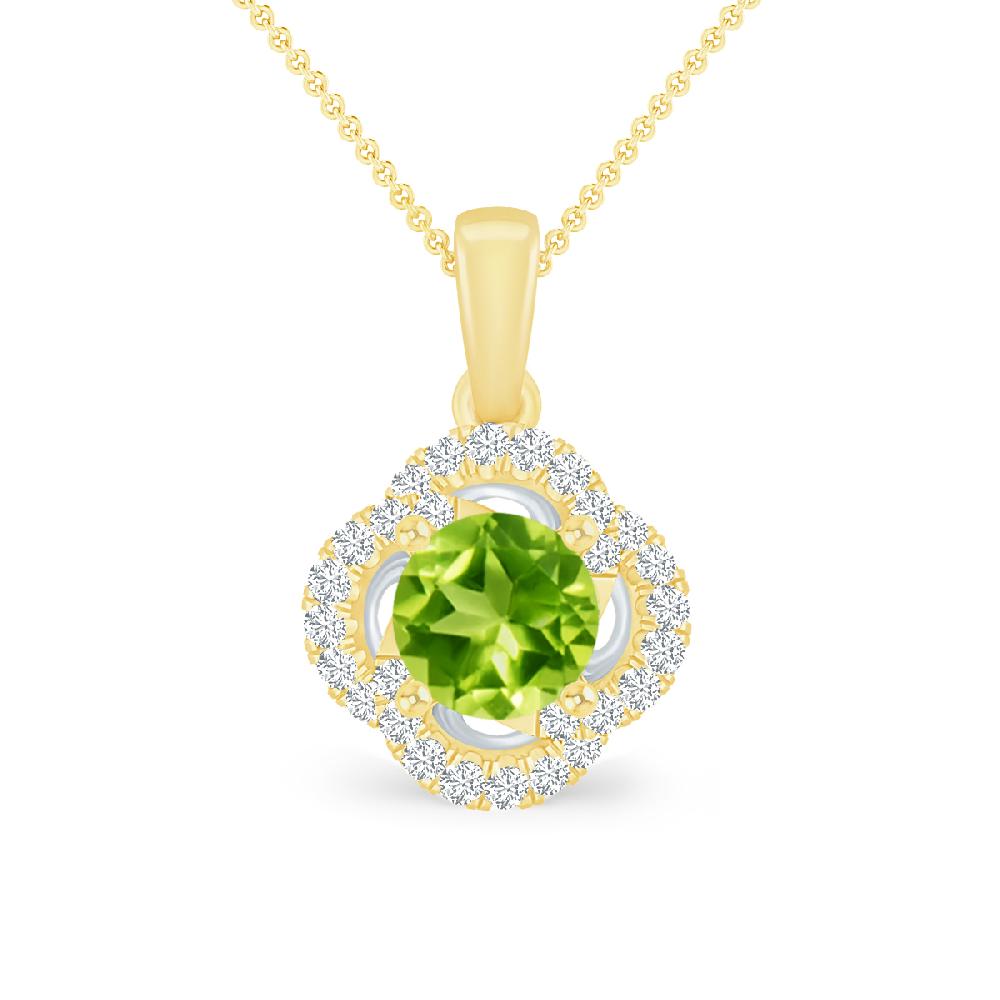 Yellow Gold - Peridot