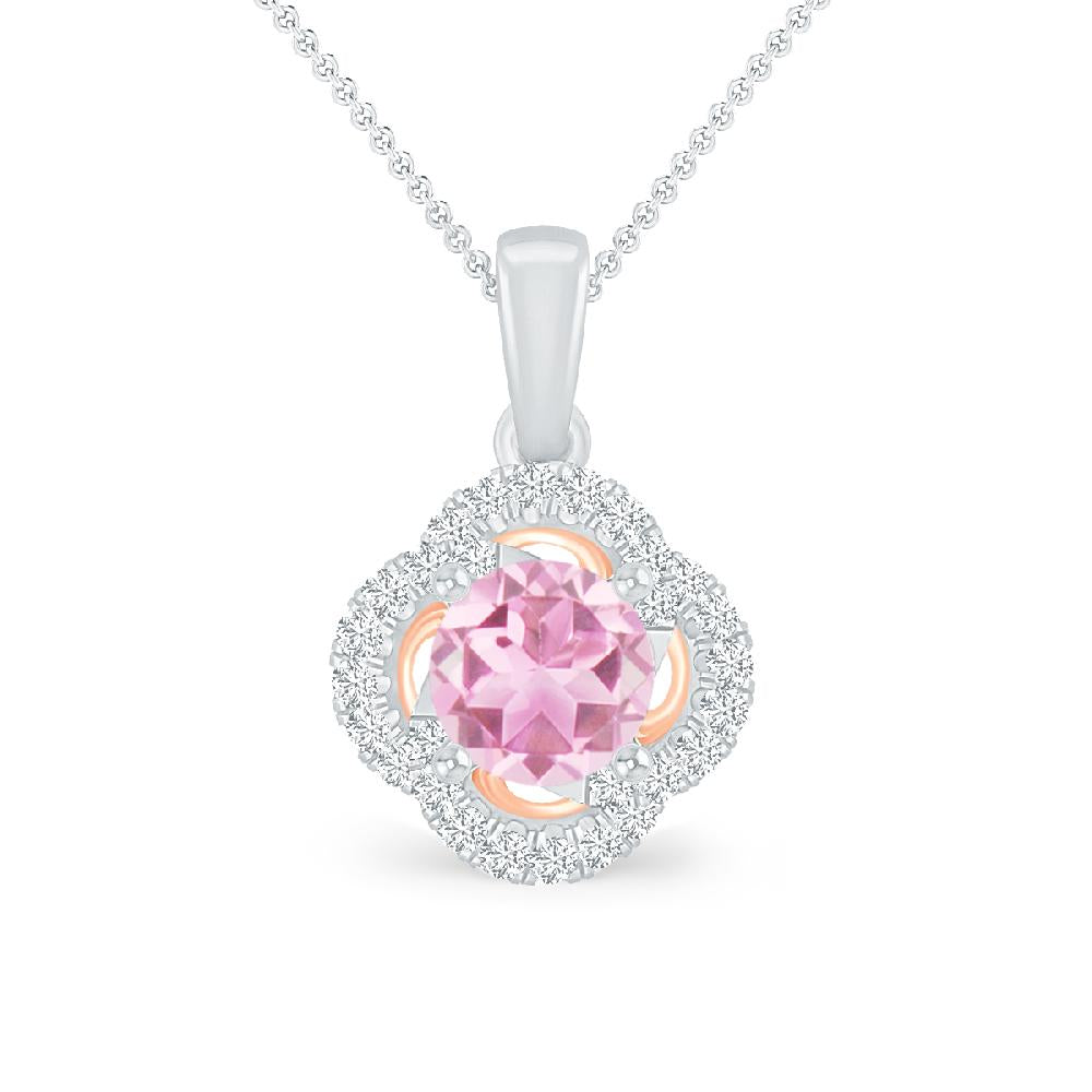 White Gold - Pink Tourmaline