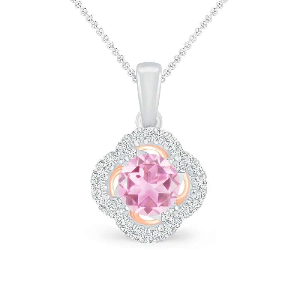 White Gold - Pink Tourmaline