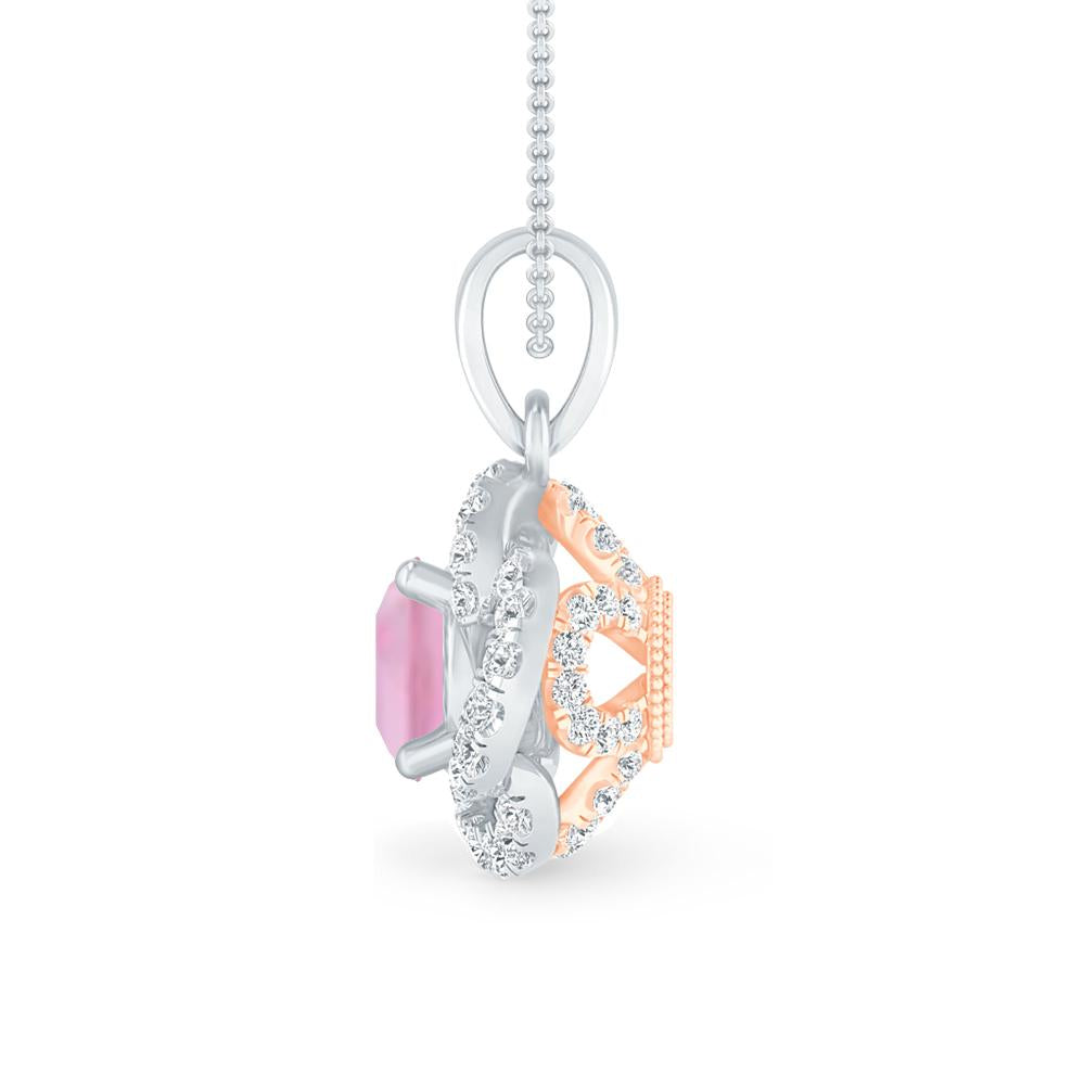 White Gold - Pink Tourmaline