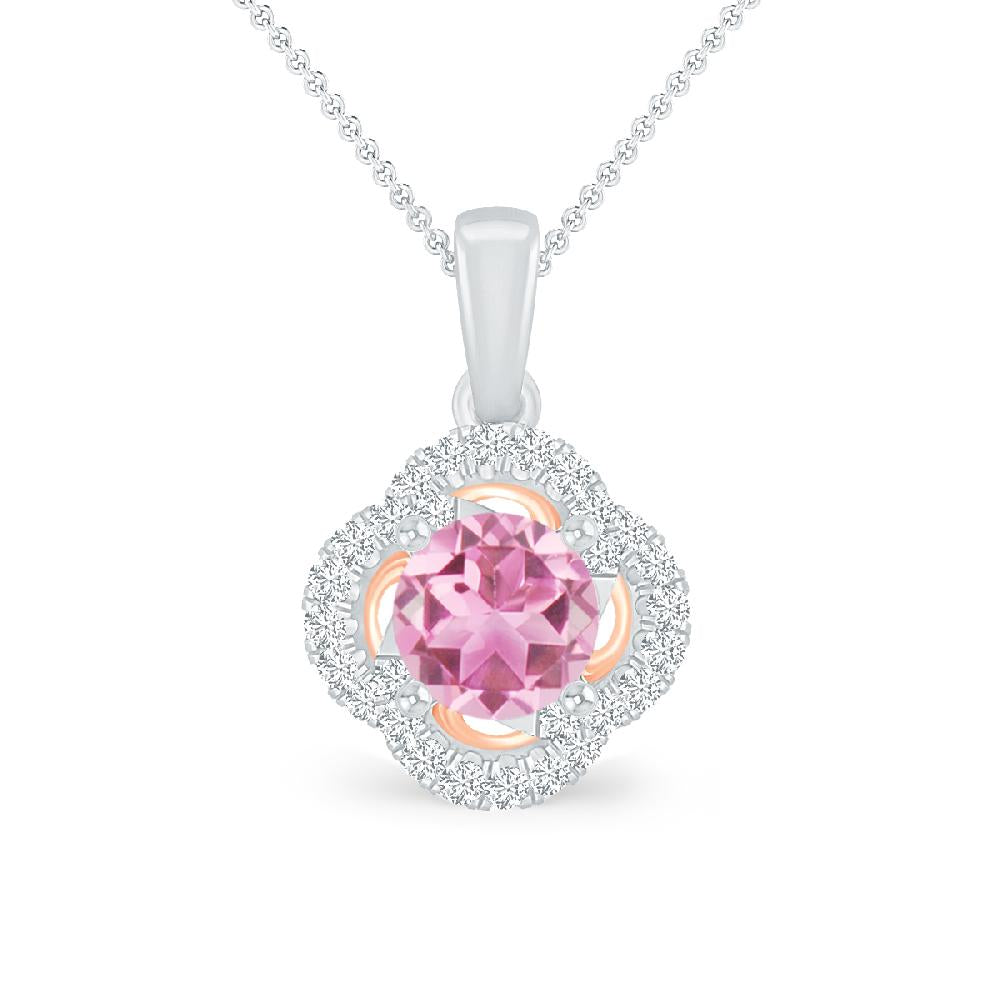 White Gold - Pink Tourmaline