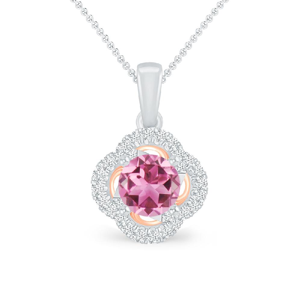 White Gold - Pink Tourmaline