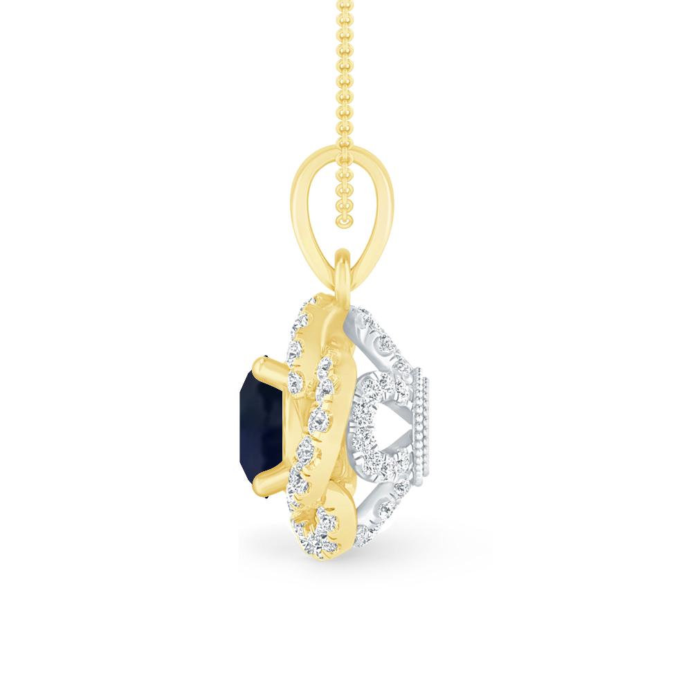 Yellow Gold - Sapphire