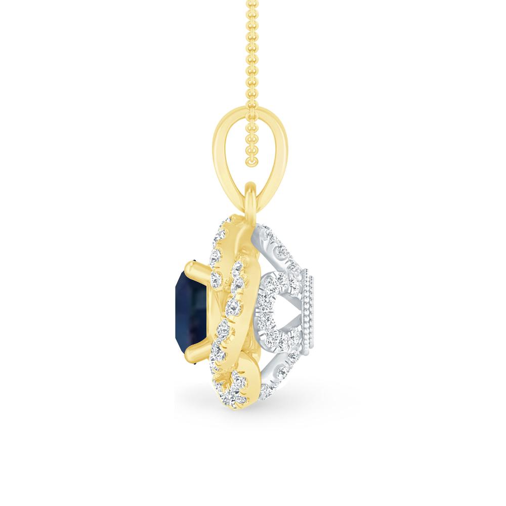 Yellow Gold - Sapphire