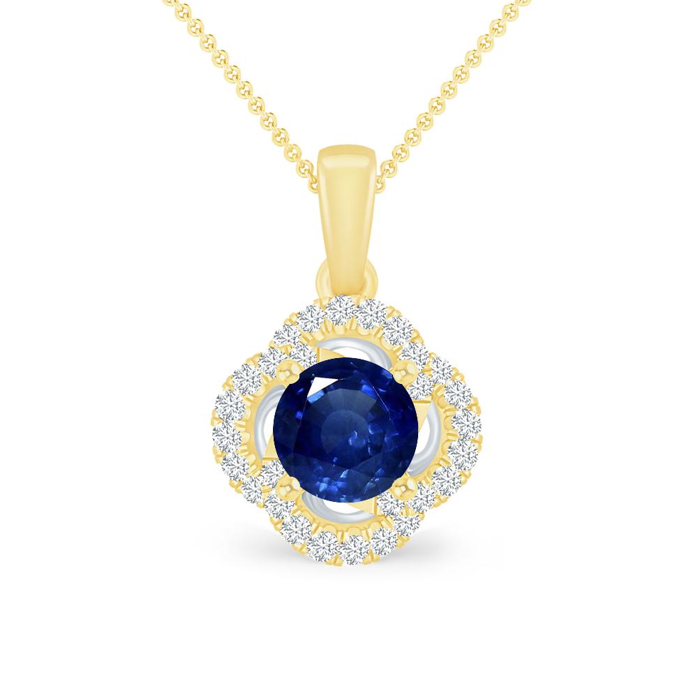 Yellow Gold - Sapphire