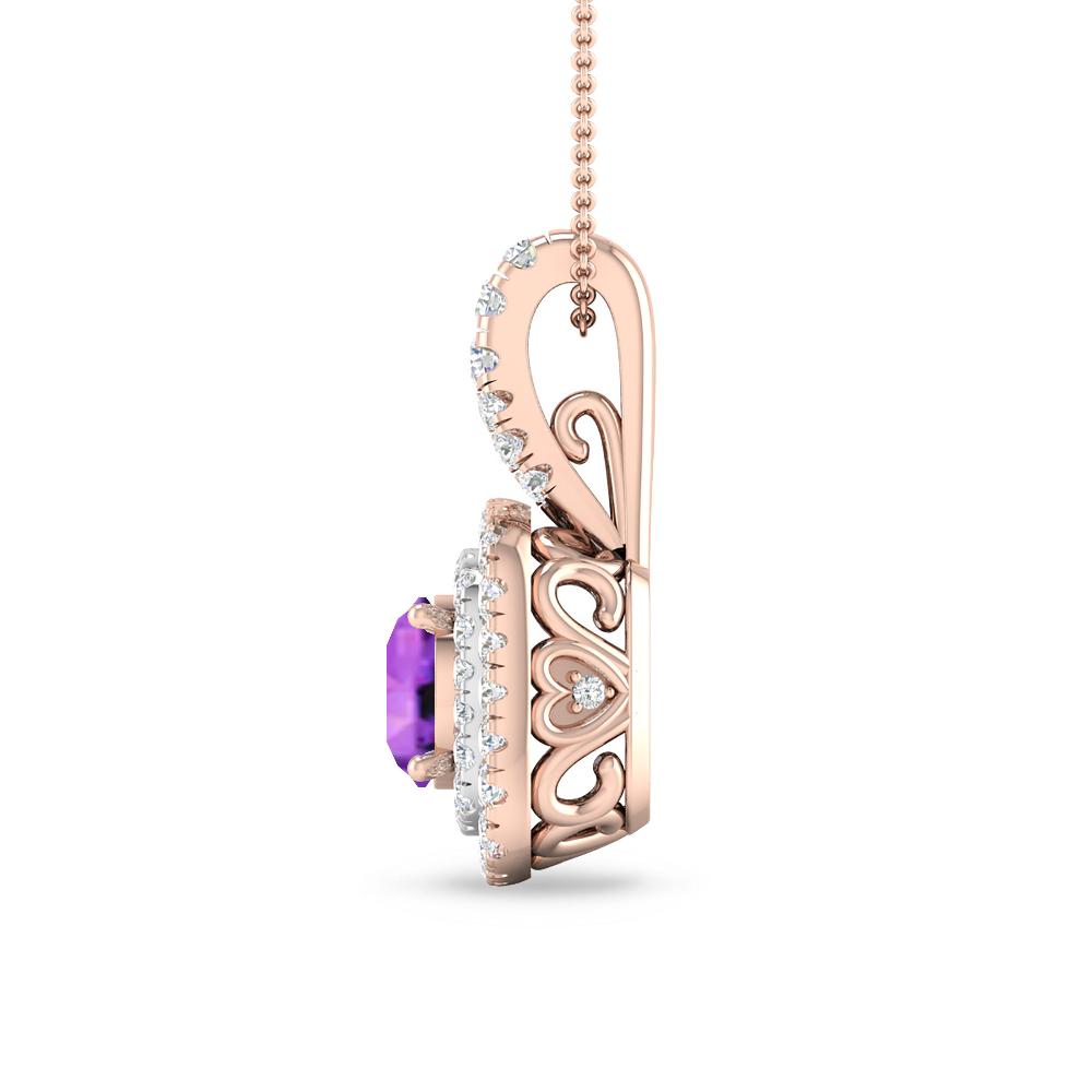 Rose Gold - Amethyst