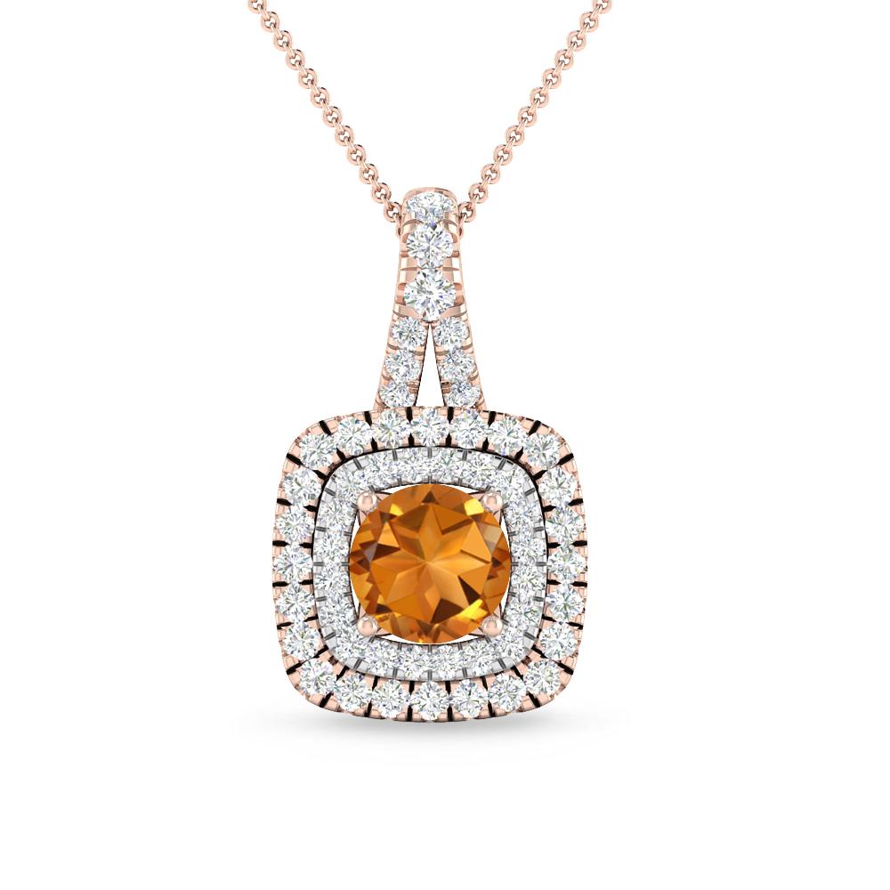 Rose Gold - Citrine