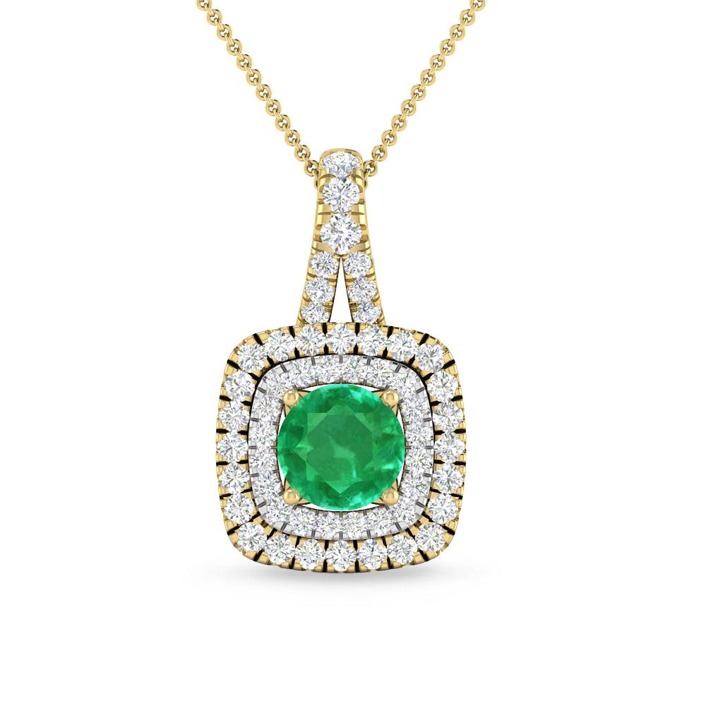 Yellow Gold - Emerald