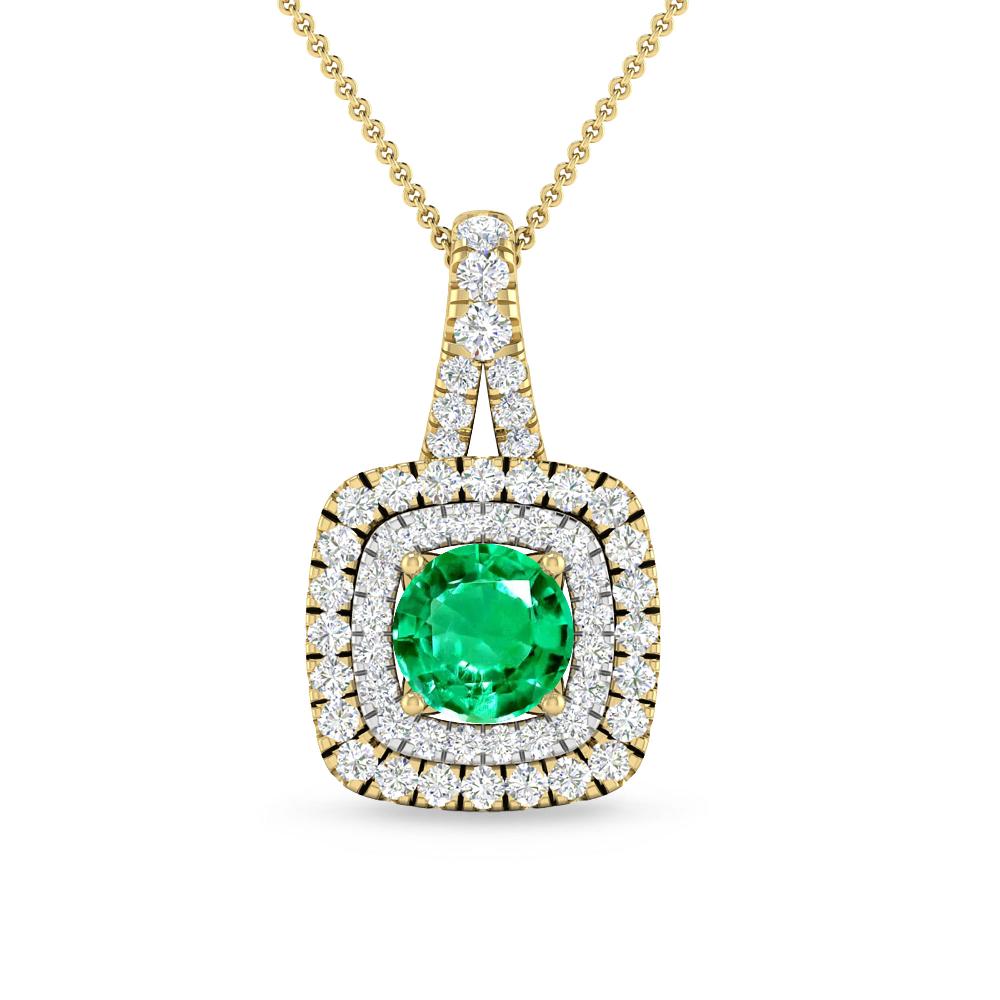 Yellow Gold - Emerald