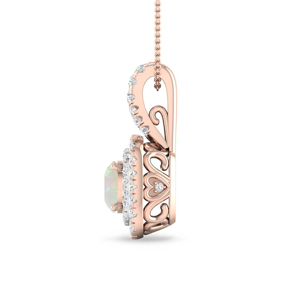 Rose Gold - Opal