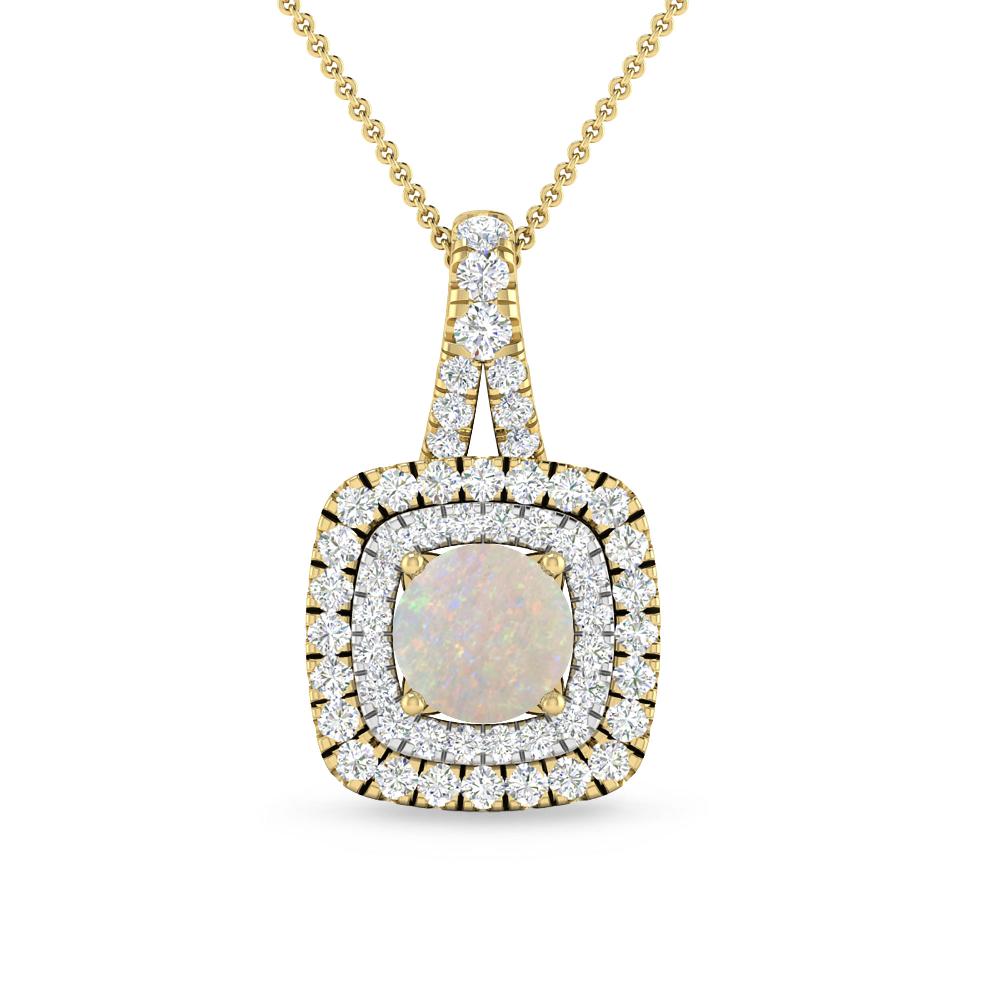 Yellow Gold - Opal