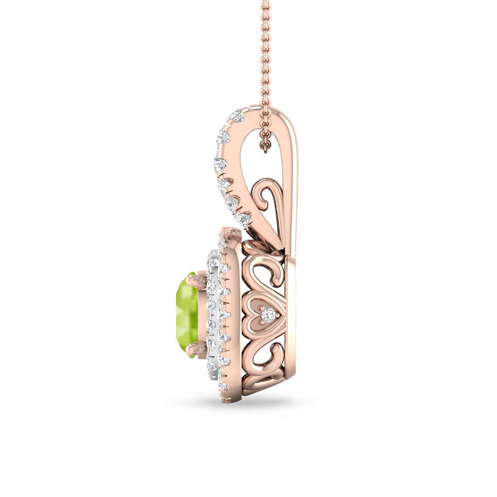 Rose Gold - Peridot