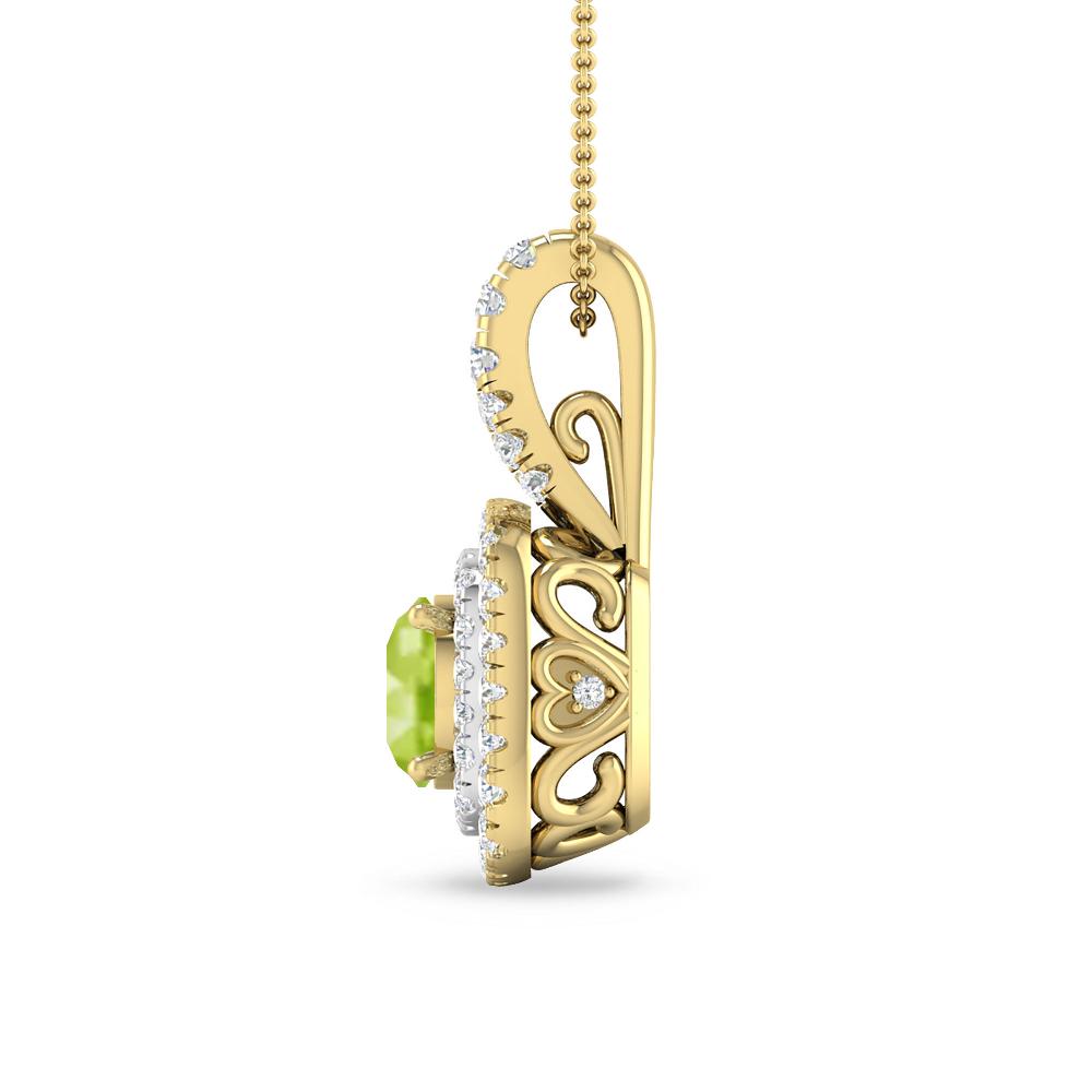 Yellow Gold - Peridot