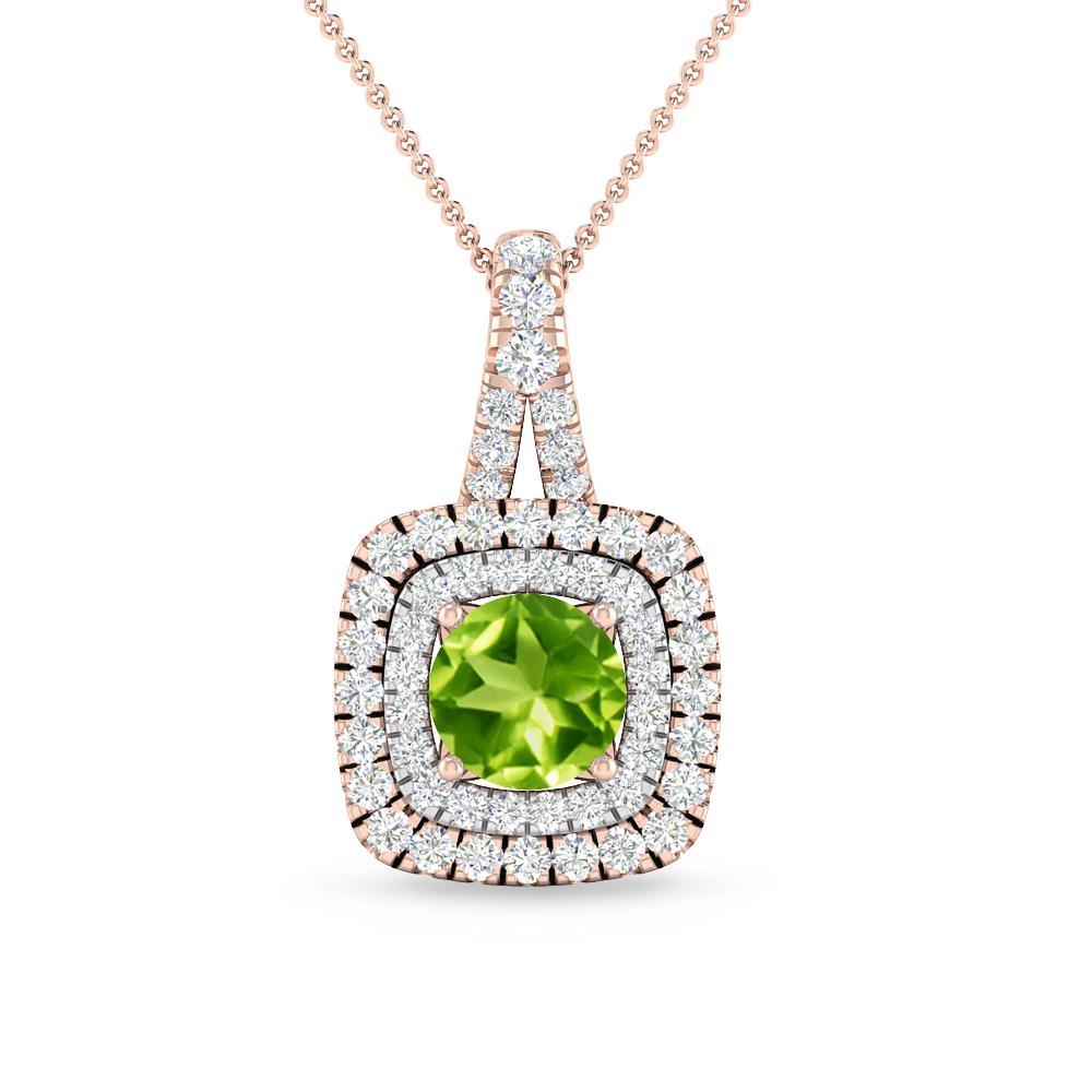 Rose Gold - Peridot