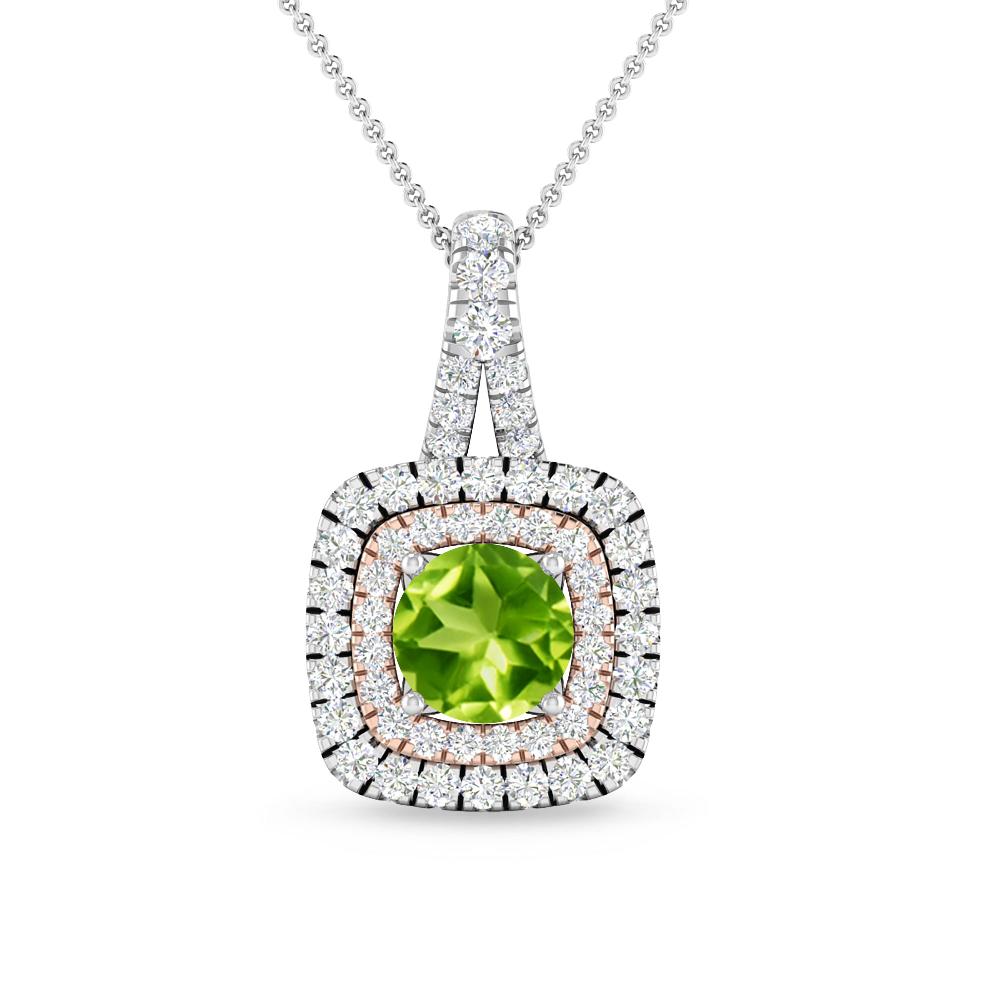 White Gold - Peridot