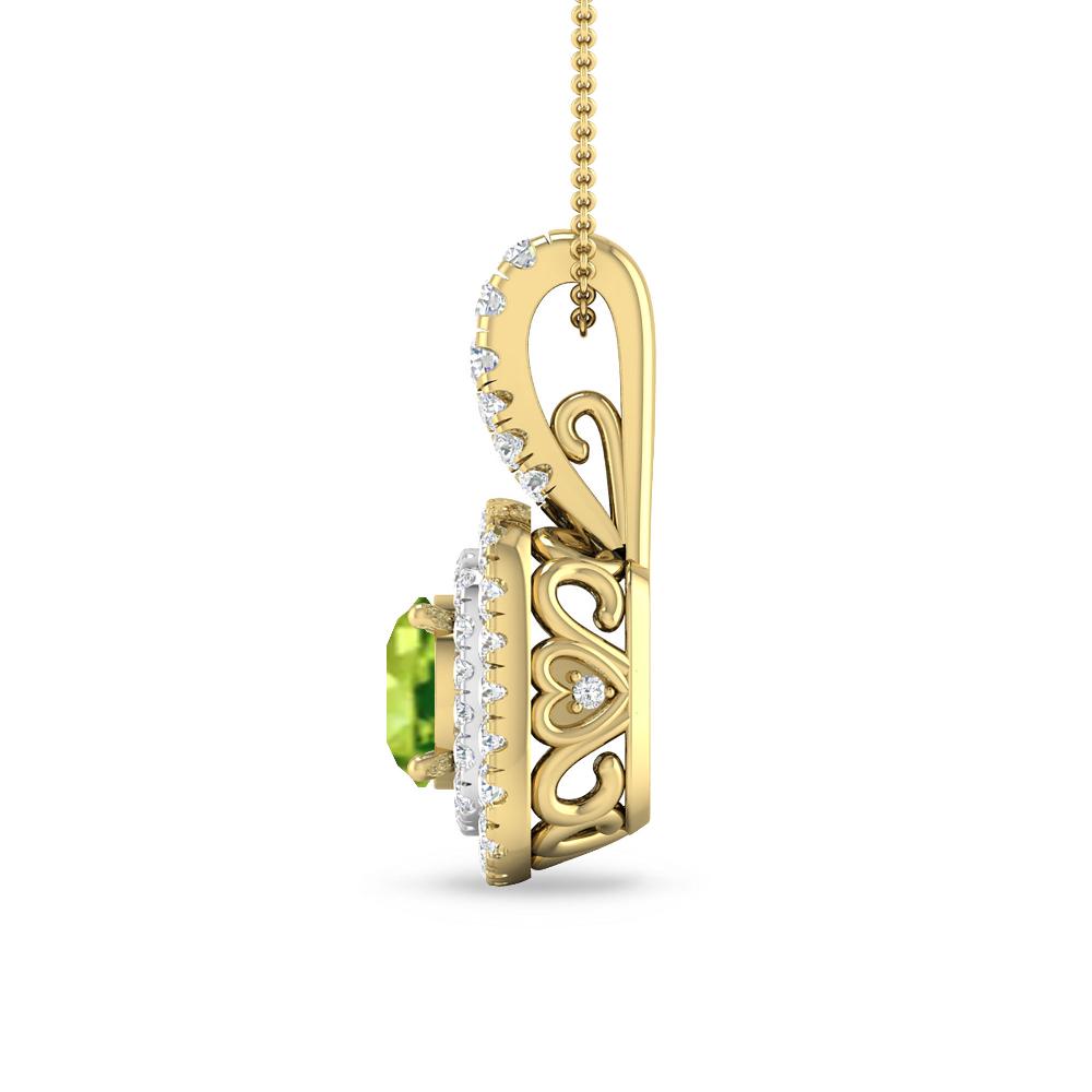 Yellow Gold - Peridot