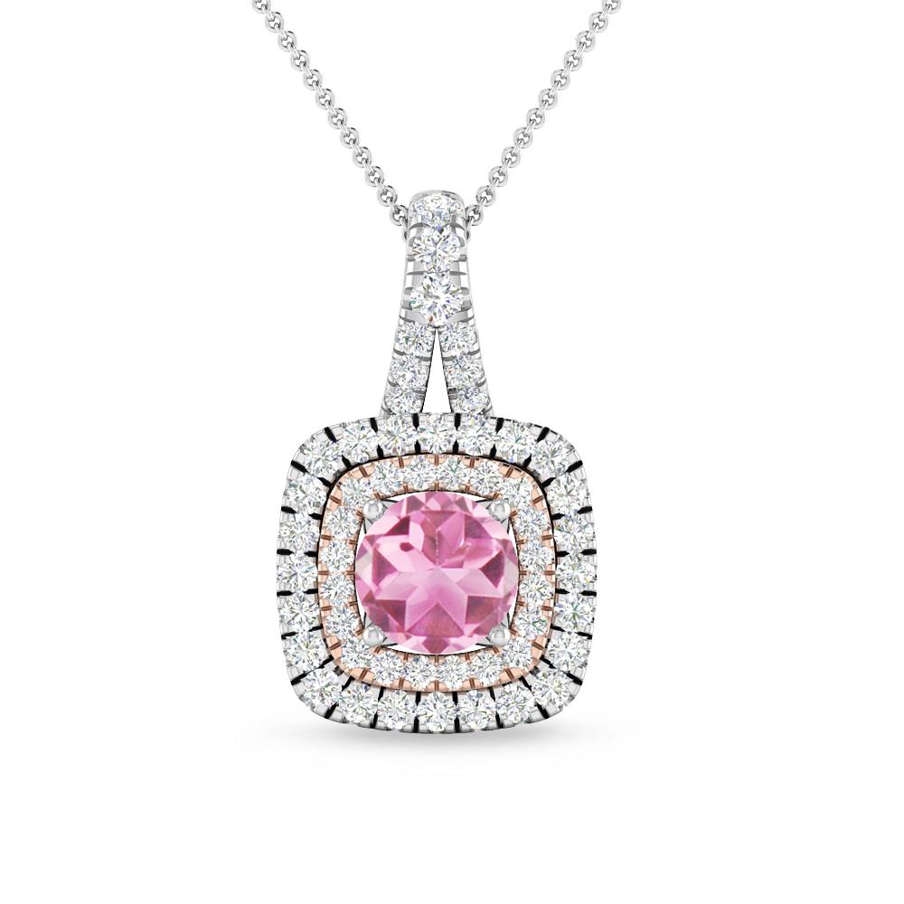 White Gold - Pink Tourmaline