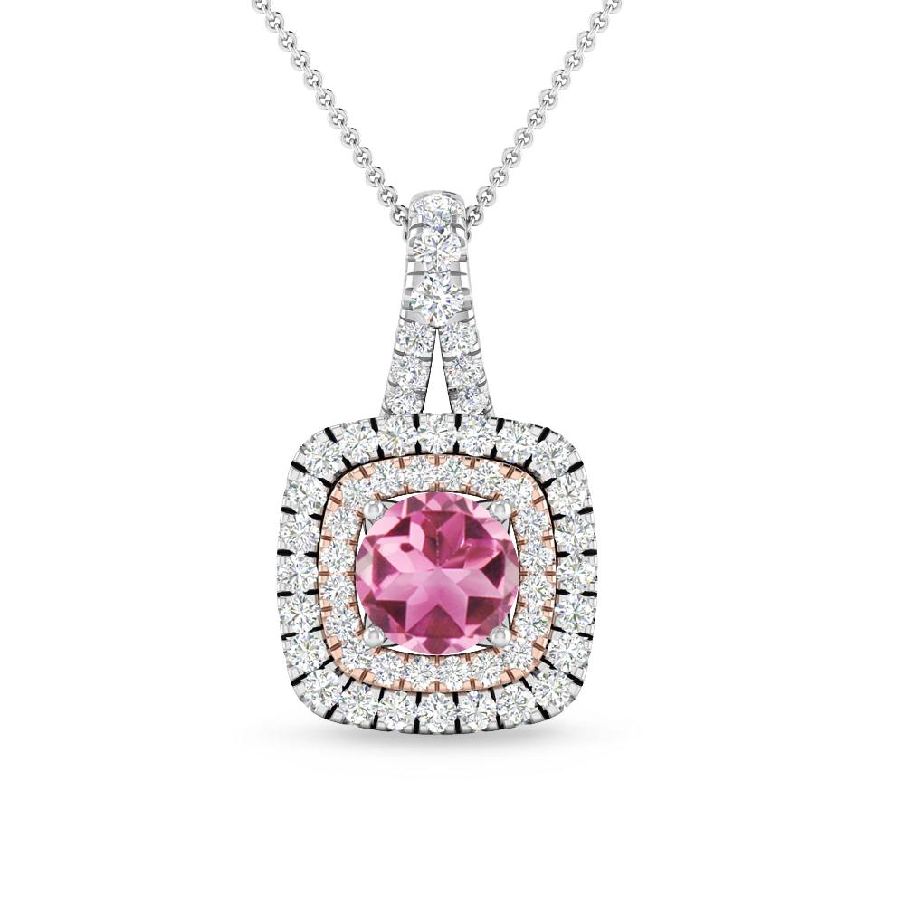 White Gold - Pink Tourmaline