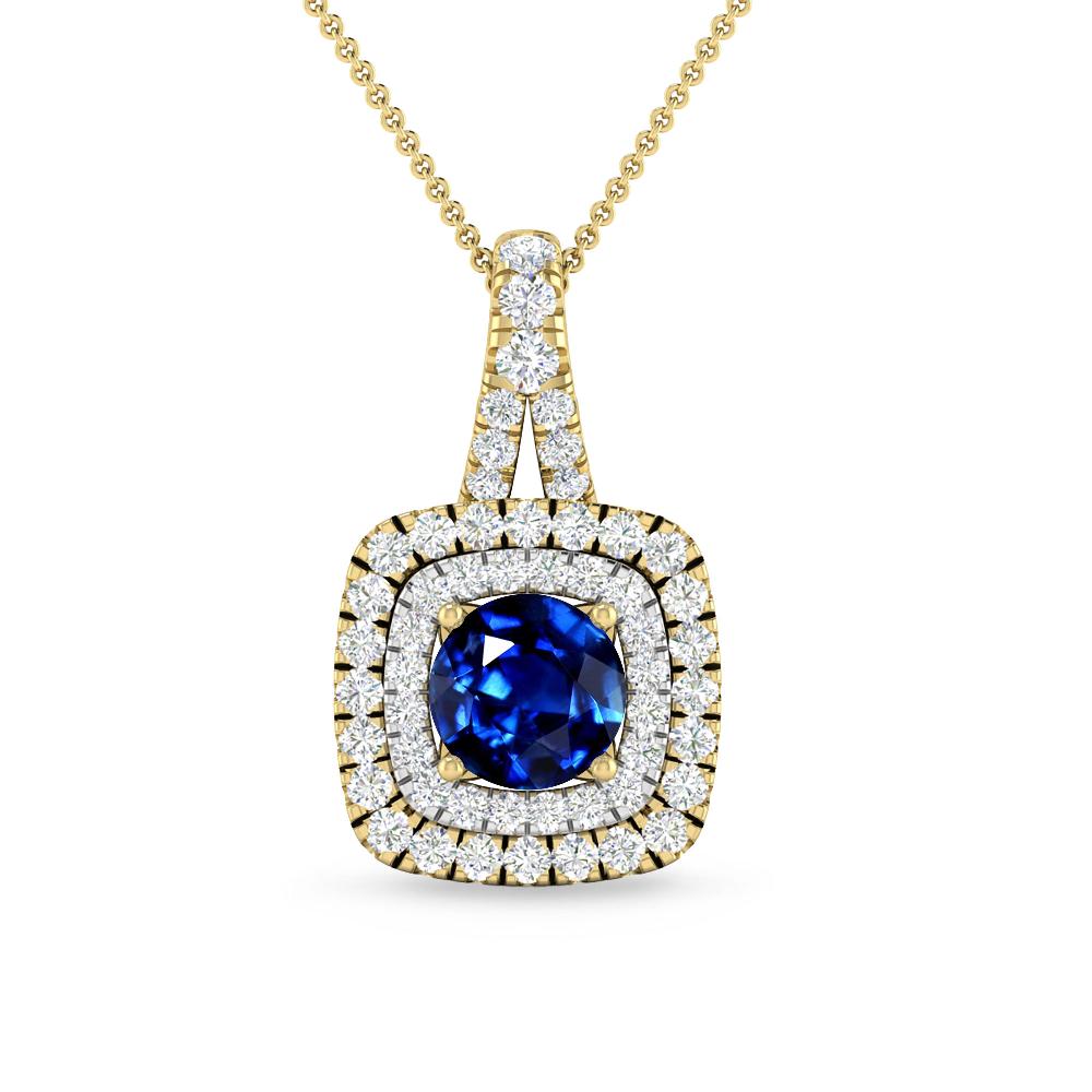 Yellow Gold - Sapphire