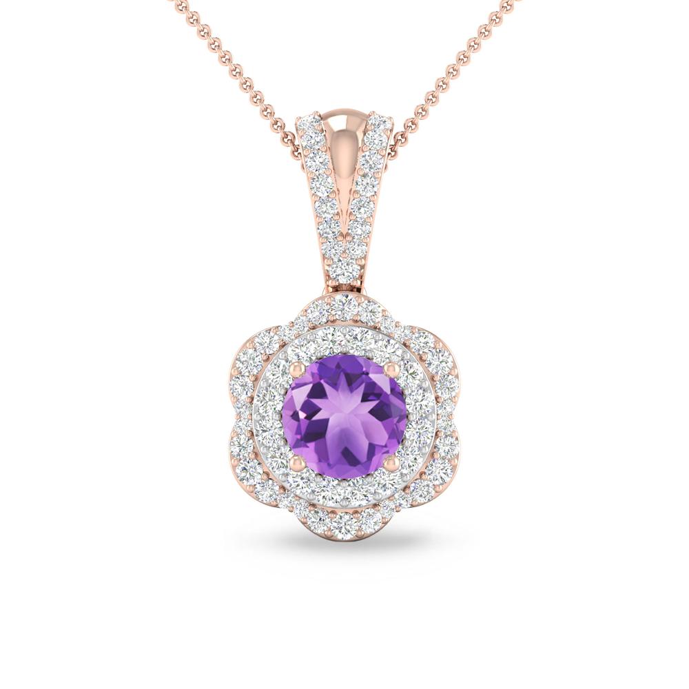 Rose Gold - Amethyst