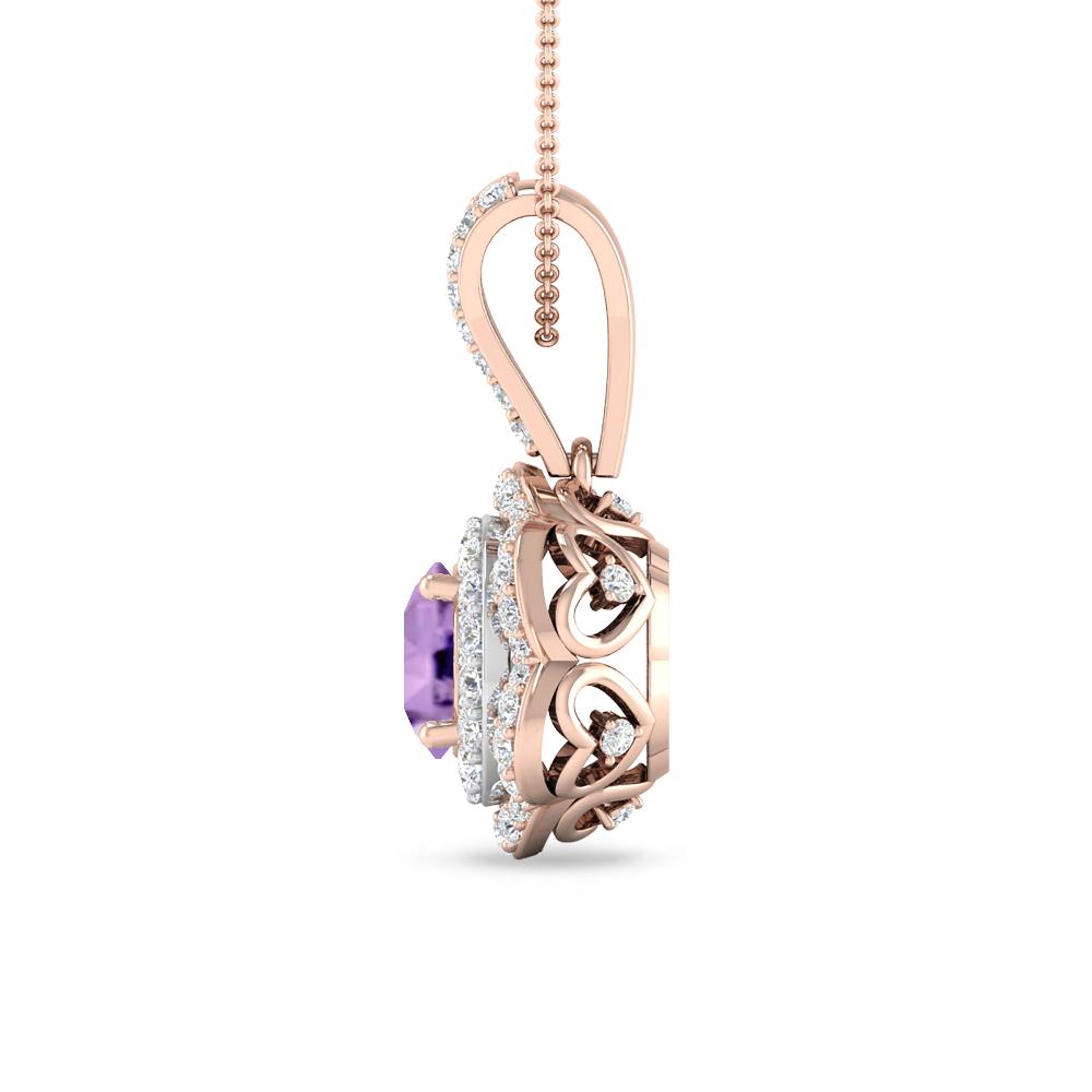 Rose Gold - Amethyst