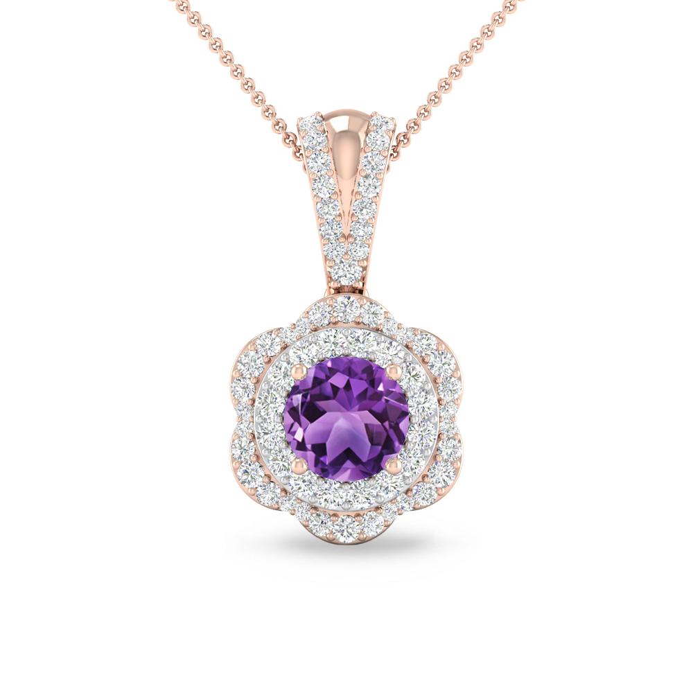 Rose Gold - Amethyst