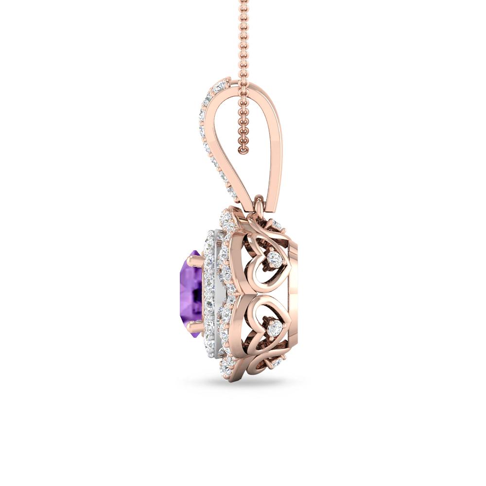 Rose Gold - Amethyst