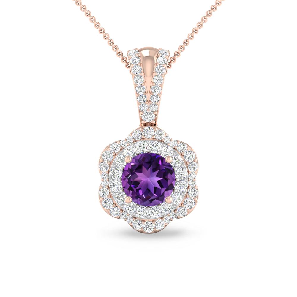 Rose Gold - Amethyst