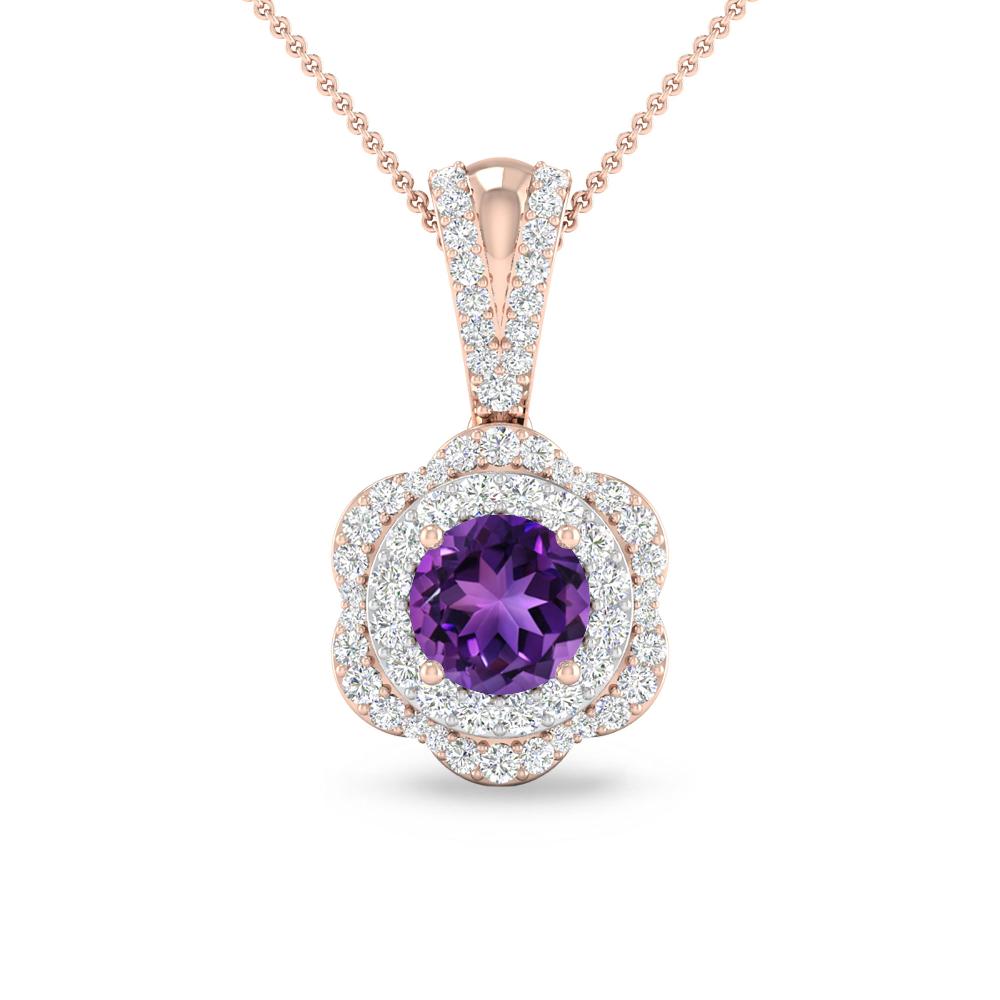 Rose Gold - Amethyst