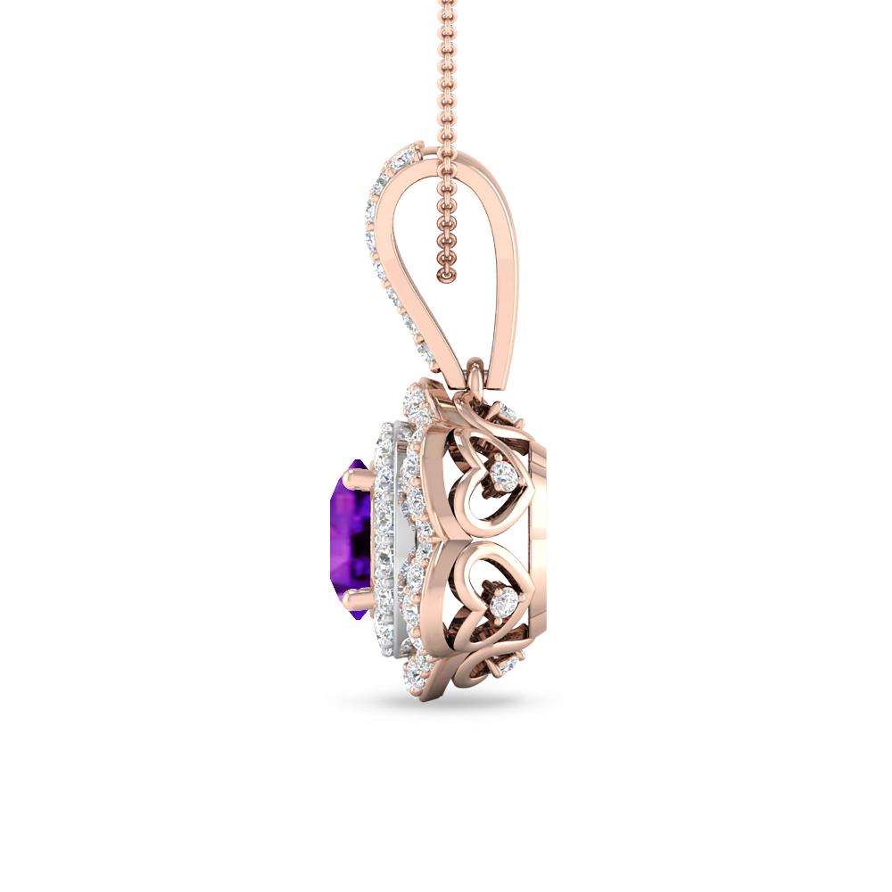 Rose Gold - Amethyst