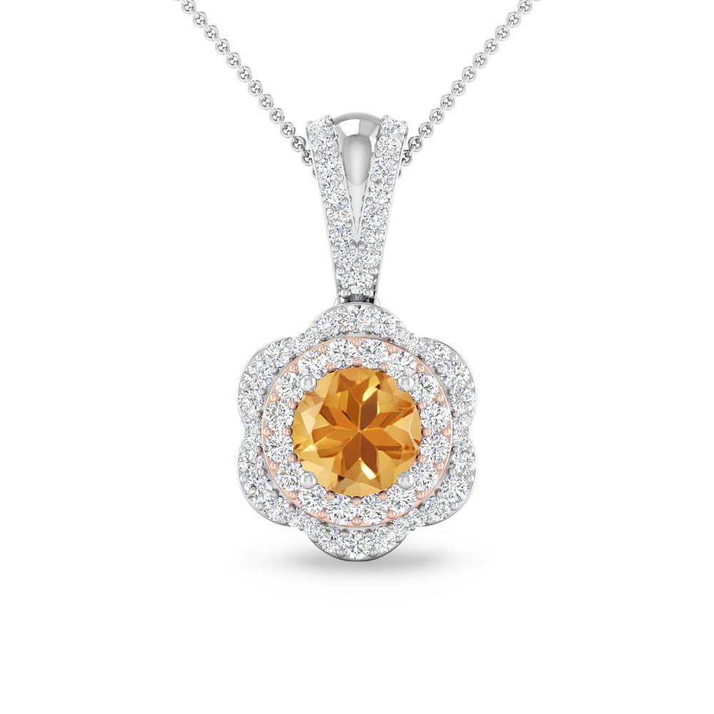 White Gold - Citrine