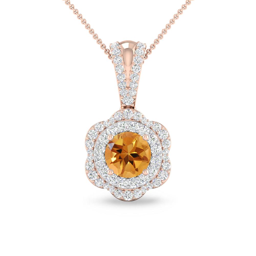 Rose Gold - Citrine